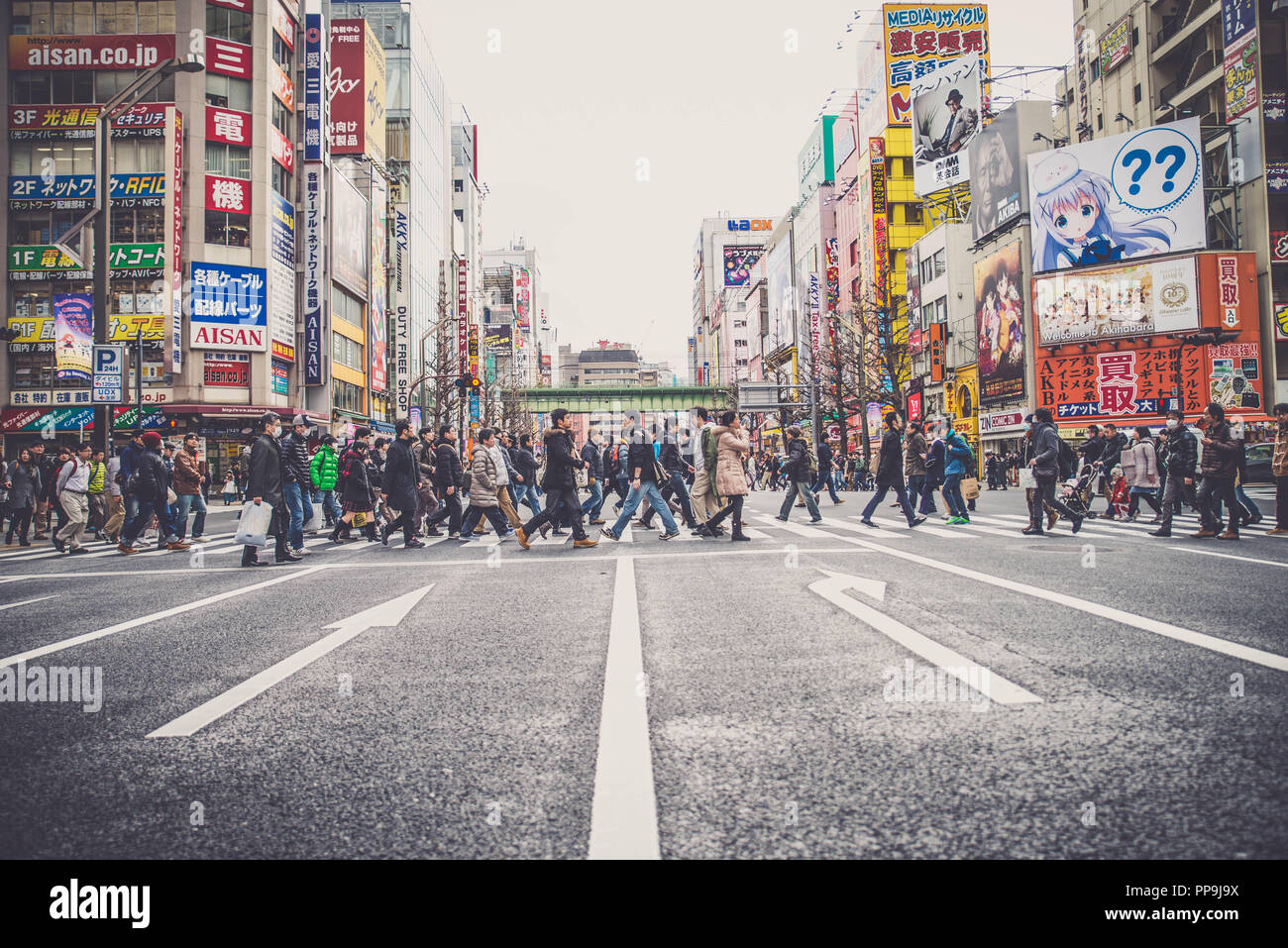 Tokyo Japan February 7 15 Akihabara Electric Town In Tokyo Akihabara Is A Popular Shopping District For Video Games Anime Manga And Computer G Stock Photo Alamy Tokyo Japan February 7 15 Akihabara Electric Town In Tokyo Akihabara Is A Popular Shopping District For Video Games Anime Manga And Computer G Stock Photo Alamy