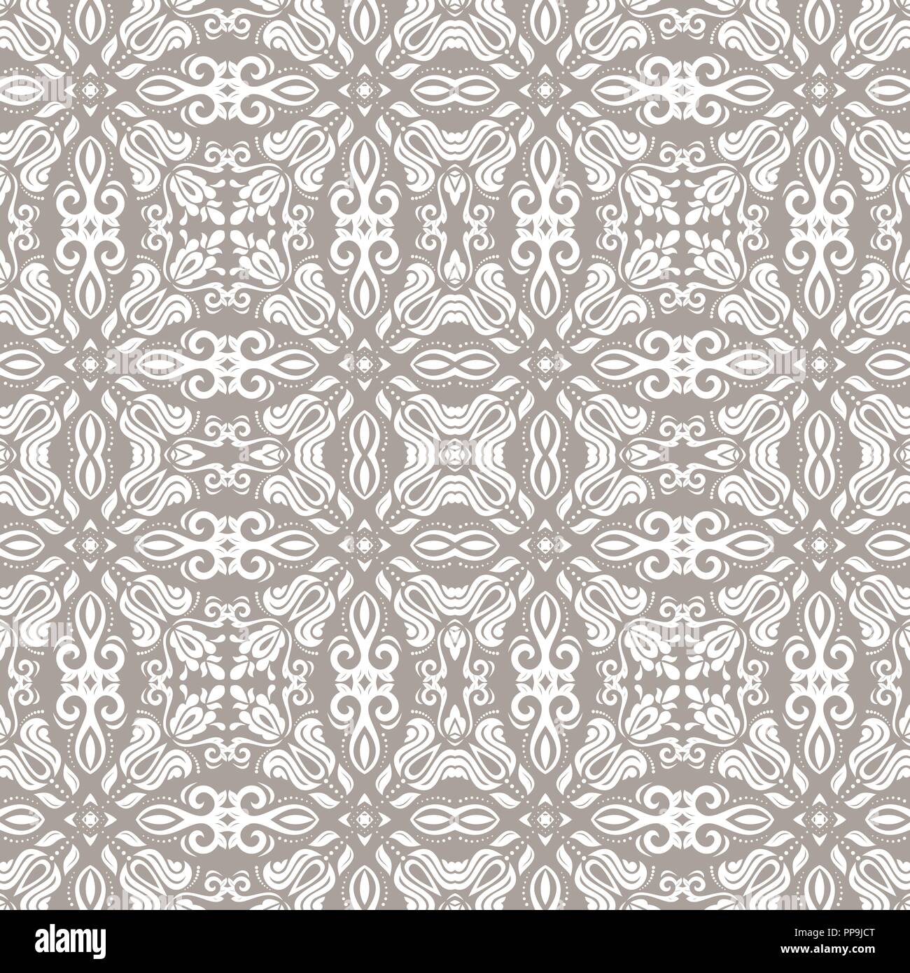 Orient Seamless Vector Background Stock Vector