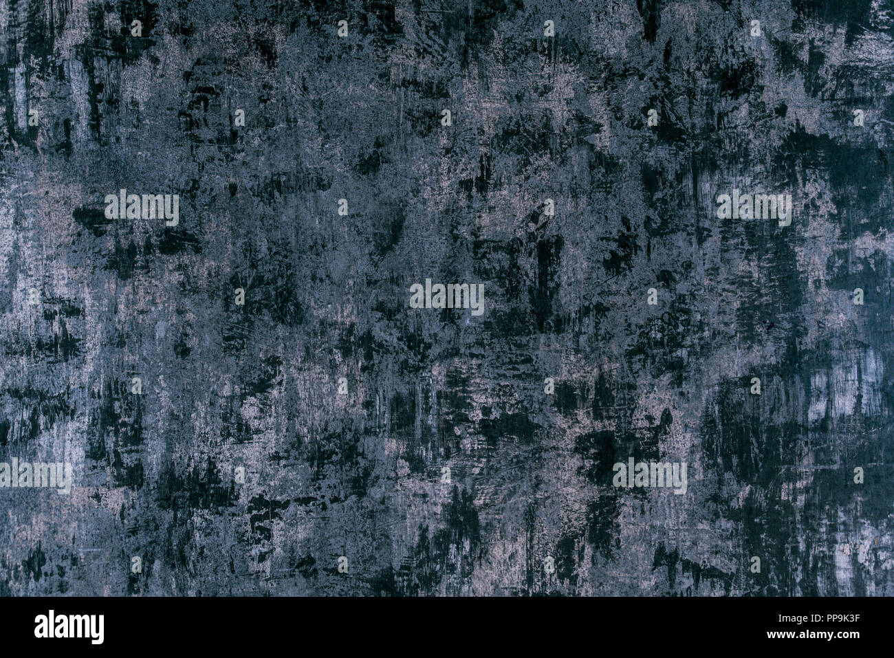 Cemented grey wall for background Stock Photo