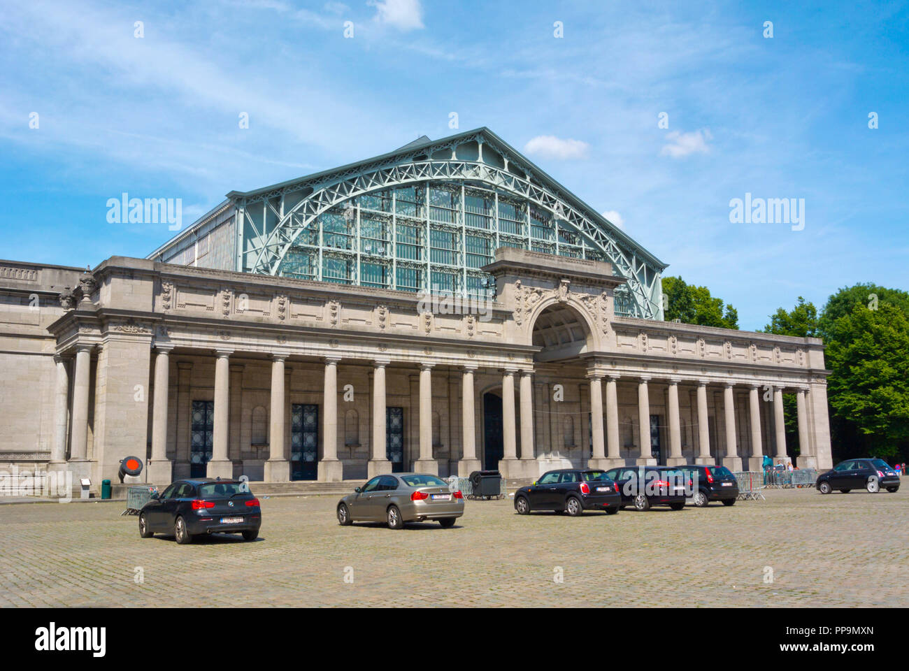 Royal Museum of the Armed Forces and Military History, Parc du Cinquantenaire, Brussels, Belgium Stock Photo