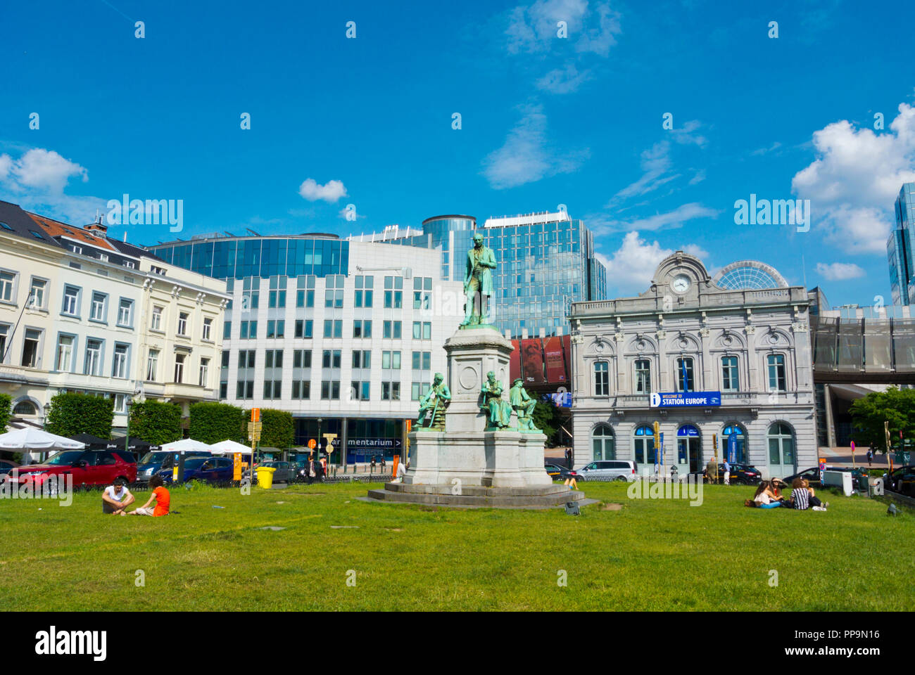 Brussels leopold quarter hires stock photography and images Alamy