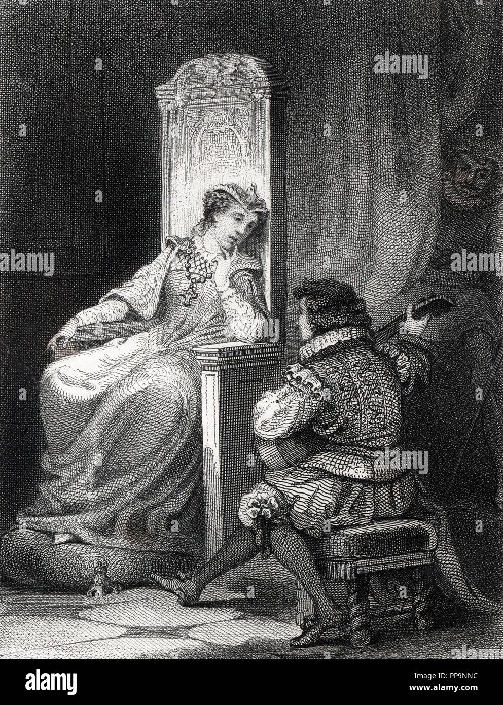 Escocia. David Rizzio (15331566), cortesano italiano secretario