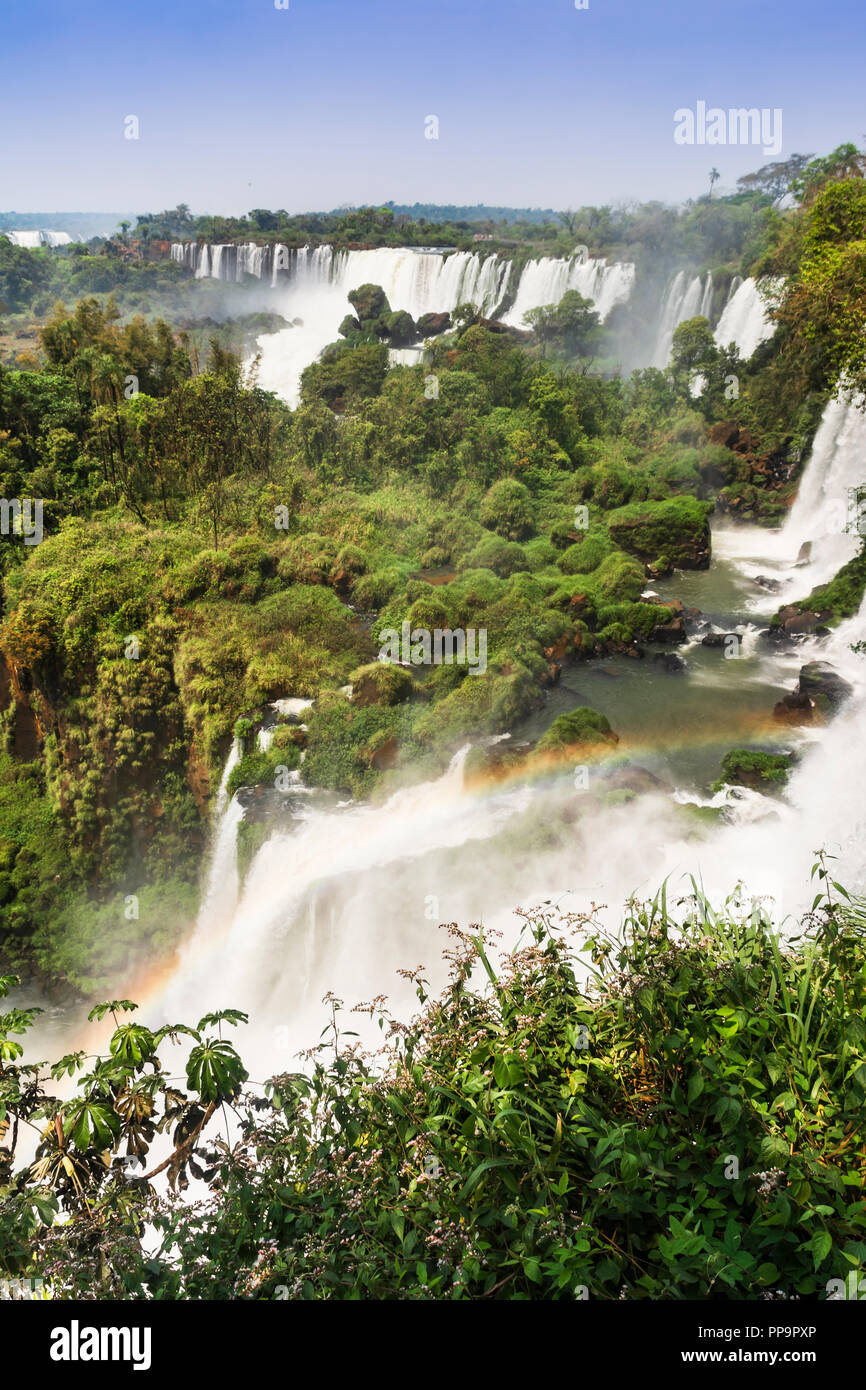 Iguazu Falls, Iguazu National Park, Argentina Stock Photo