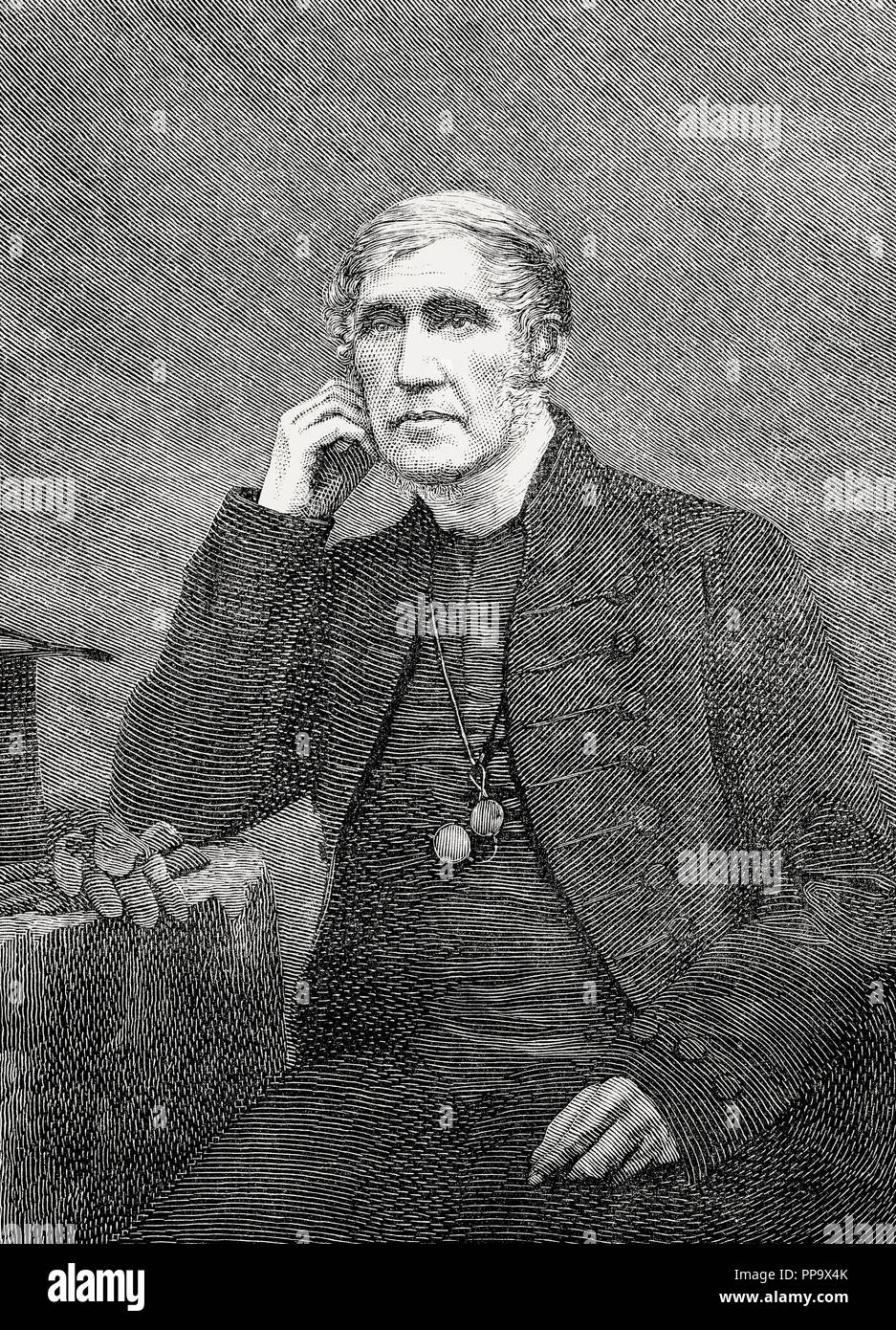 Rev Dr Edward Bannerman Ramsay or Dean Ramsay, 1793 - 1872, Dean of ...