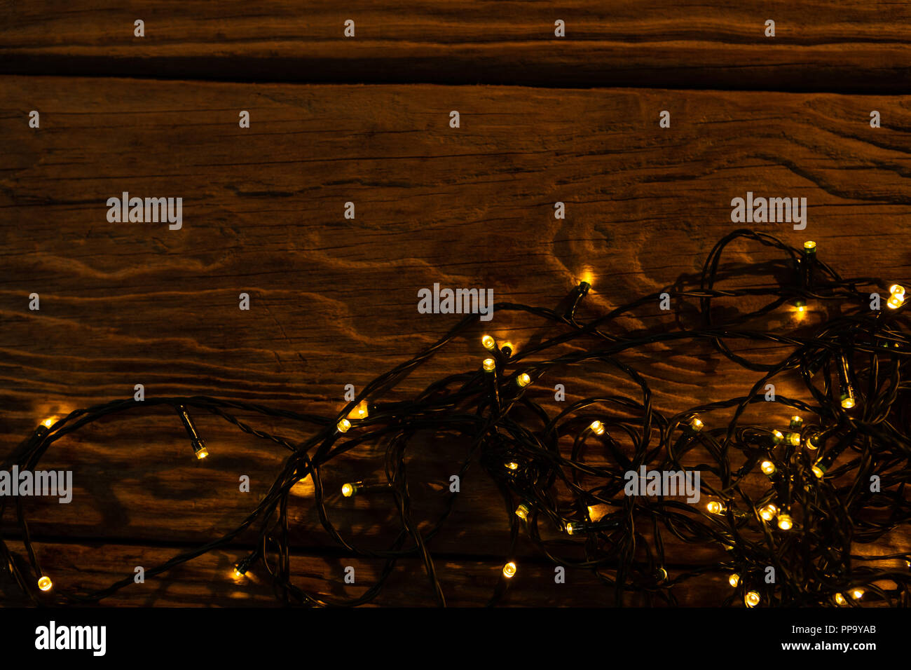 Christmas electric garland Stock Photo Alamy