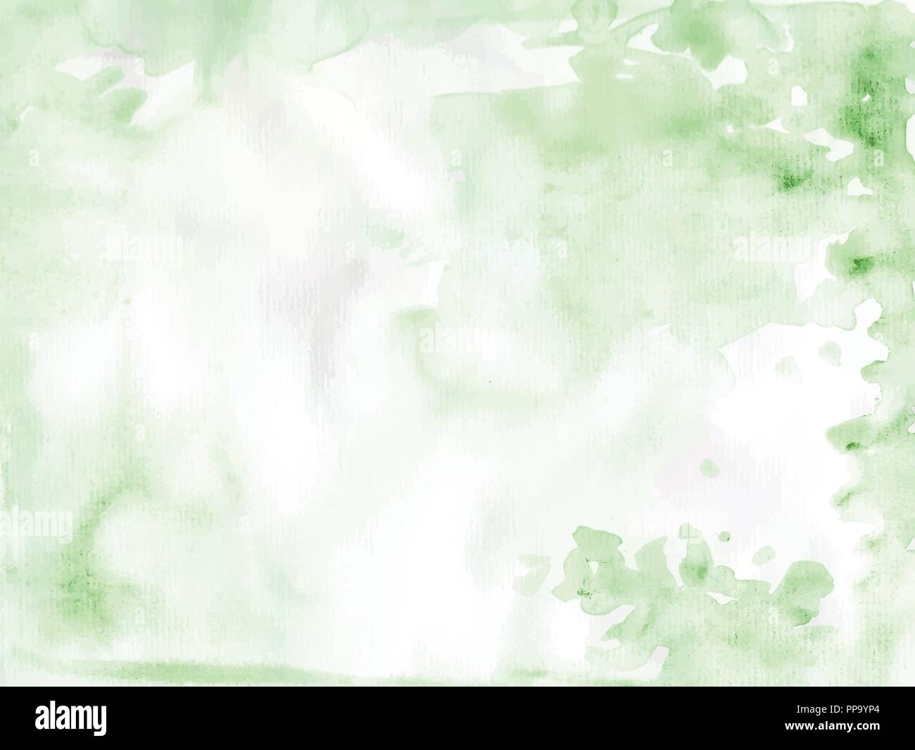 Watercolor texture background green color Stock Vector Image & Art - Alamy