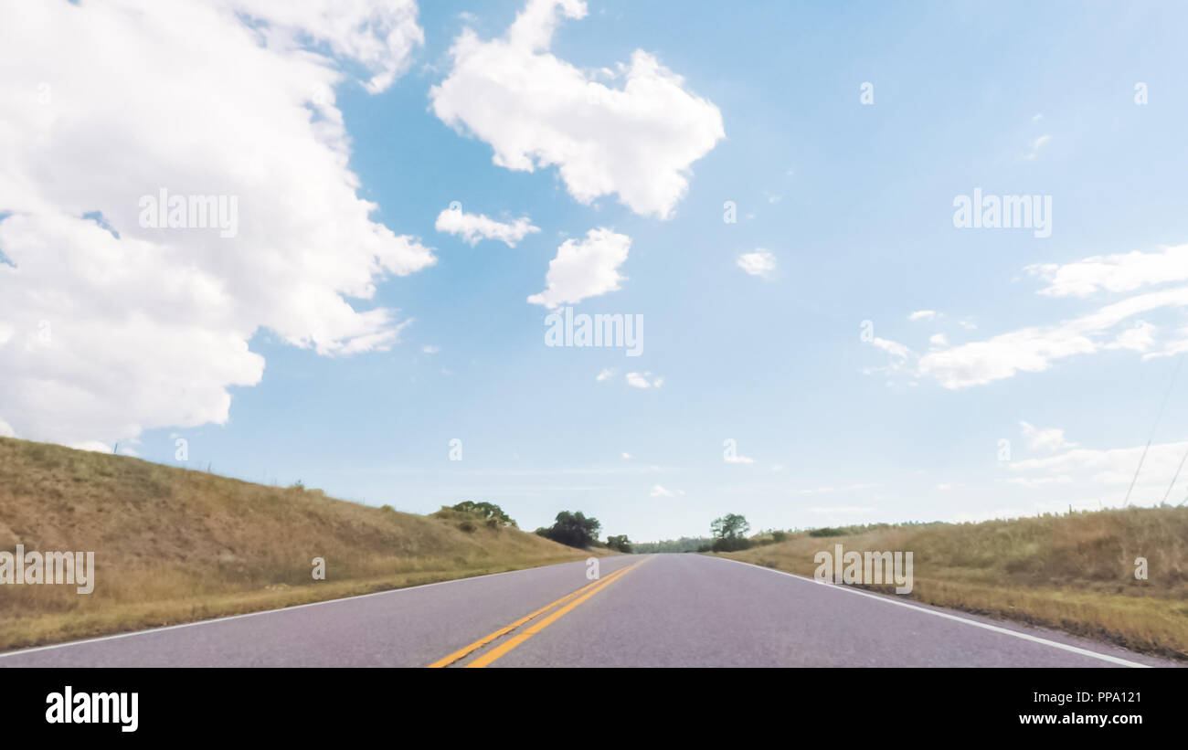Driving South on hwy 83 from Parker, Colorado Stock Photo Alamy