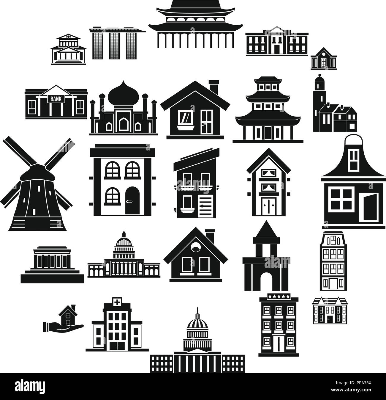 Land building site Stock Vector Images - Alamy