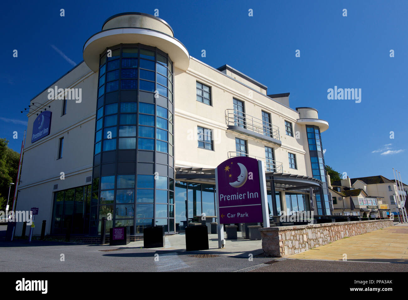 Premier Inn, Exmouth UK Stock Photo Alamy