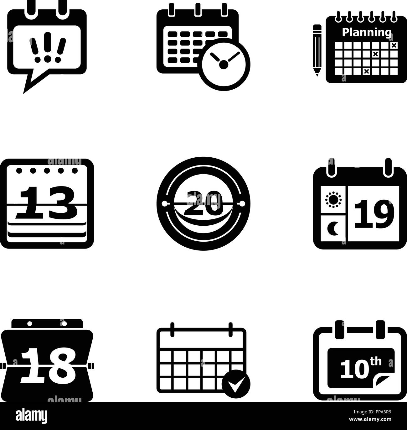 Yearbook icons set, simple style Stock Vector Image & Art Alamy