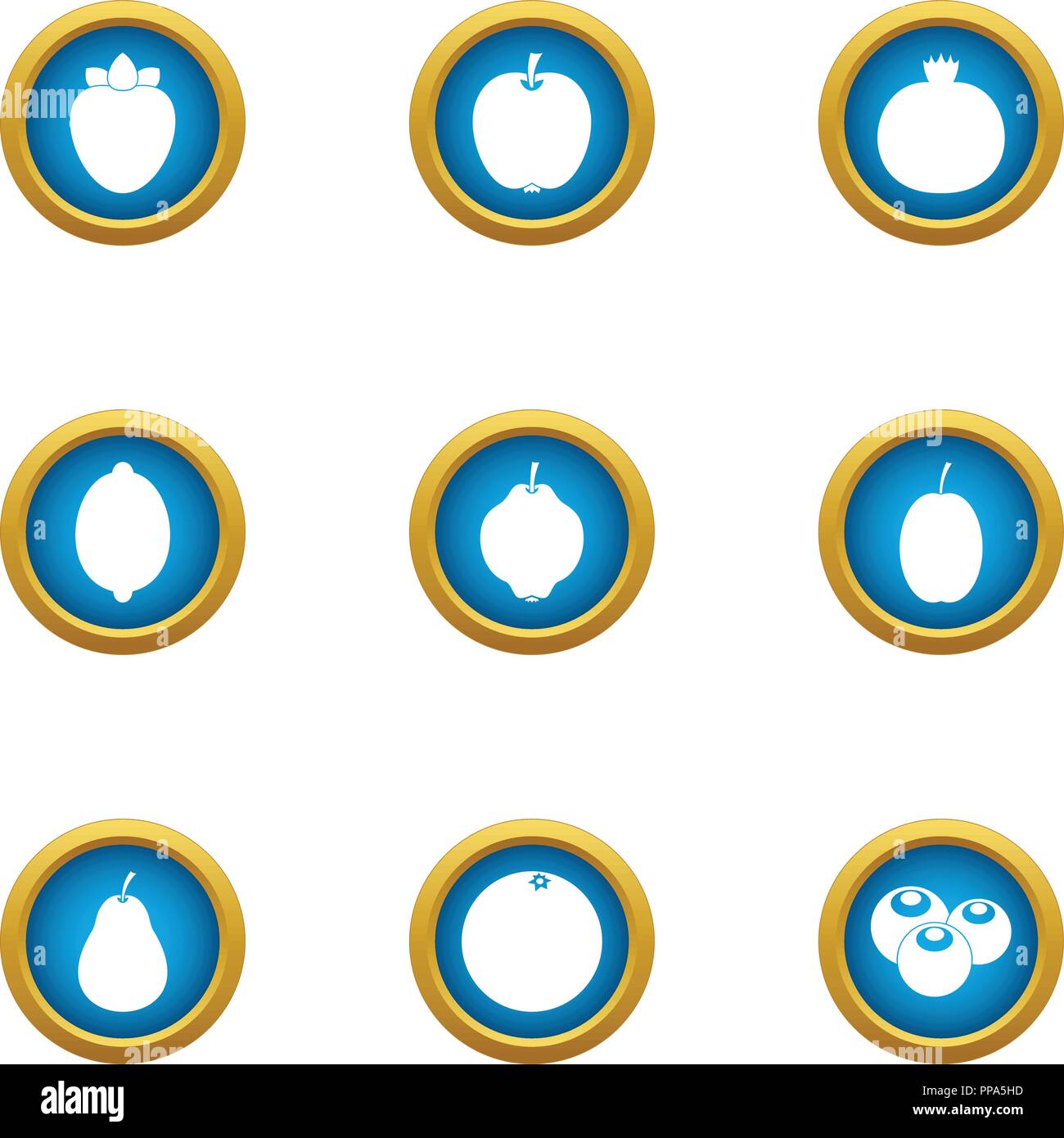 Embryo icons set, flat style Stock Vector Image & Art - Alamy