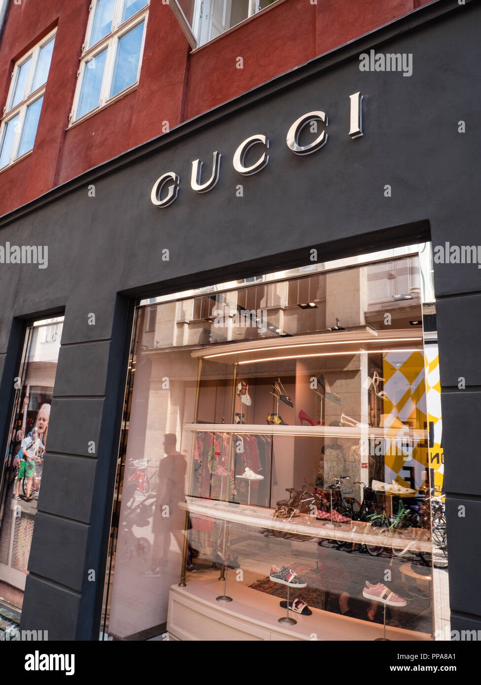 Gucci Store, Copenhagen, Zealand, Denmark, Europe Stock Photo - Alamy