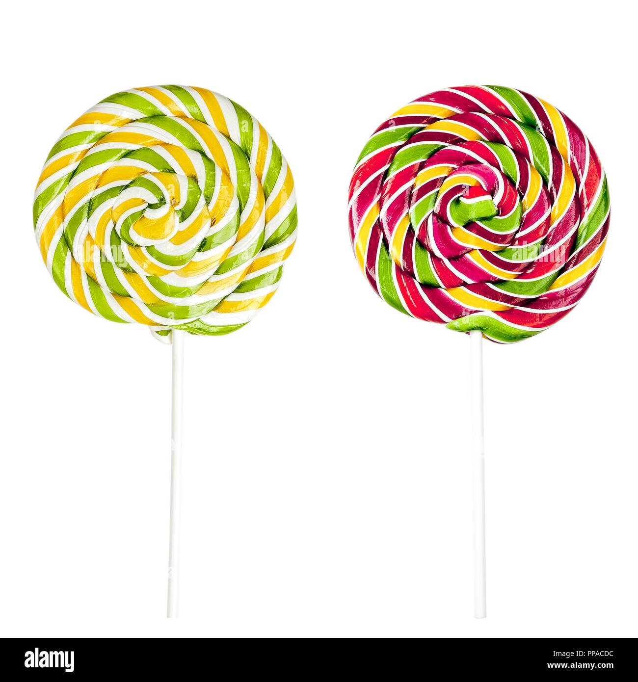 Spiral lollipops hi-res stock photography and images - Alamy