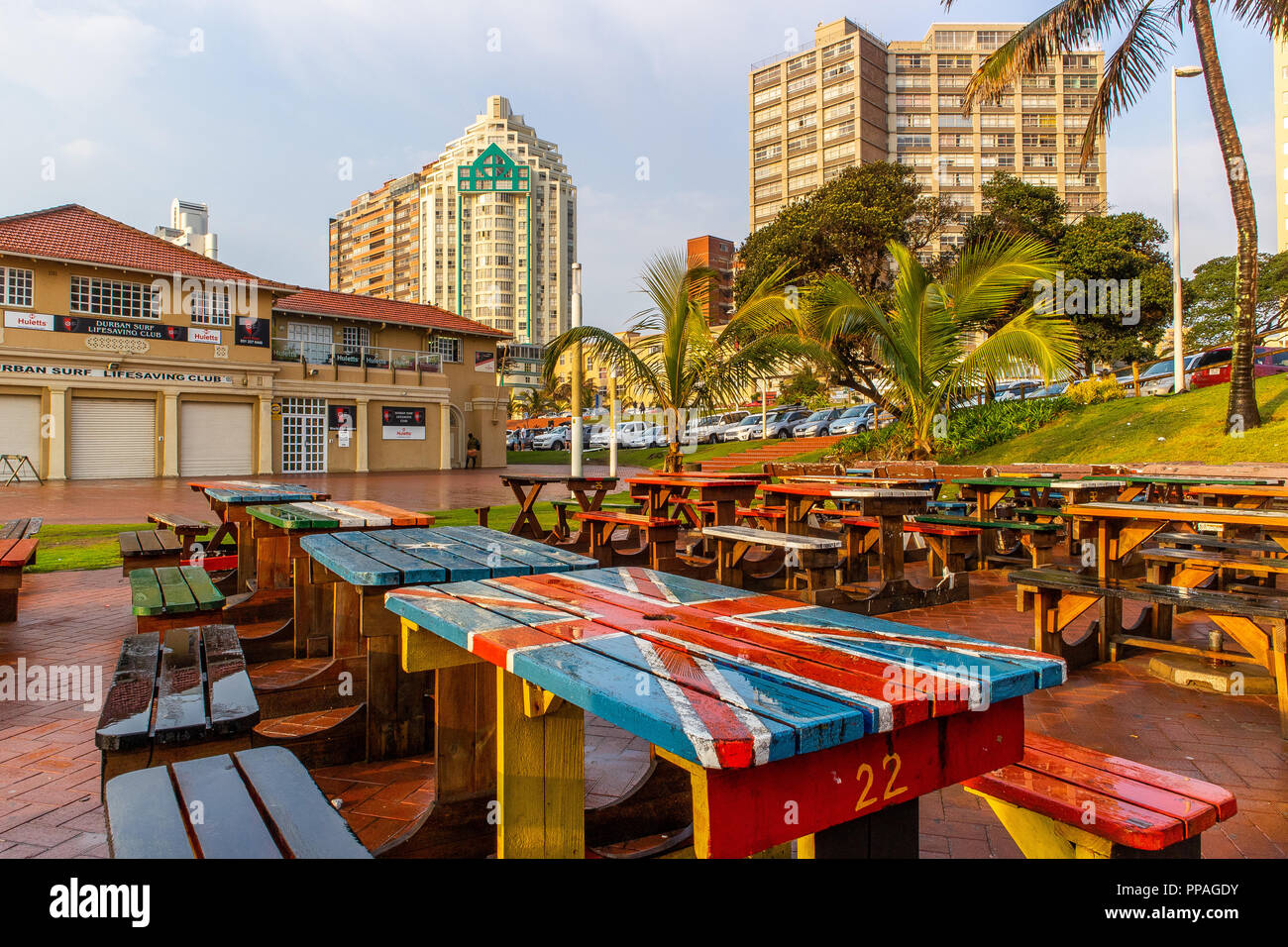 Durban North Beach Stock Photo Alamy