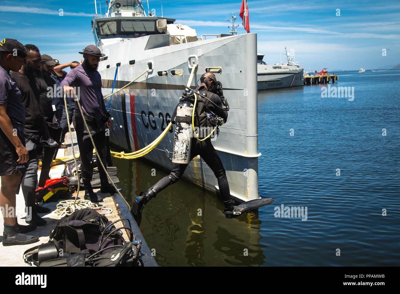 Trinidad and tobago coast guard hires stock photography and images Alamy