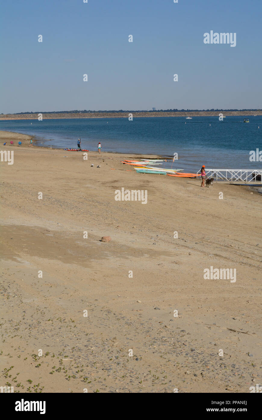 Water supply reservoir for cities of Westminster, Thornton and