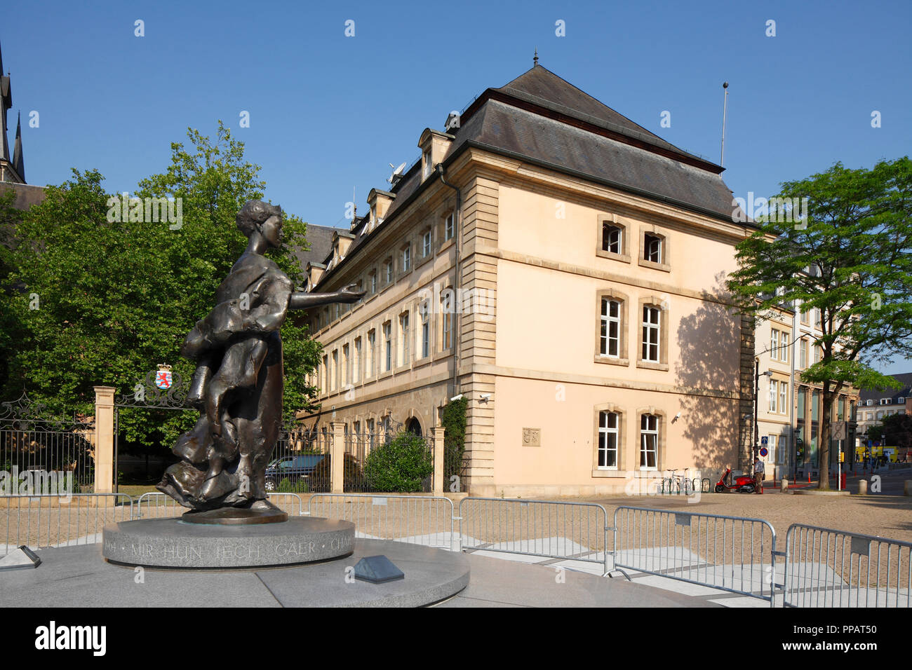 Place clairefontaine luxembourg city luxembourg hi-res stock photography  and images - Alamy