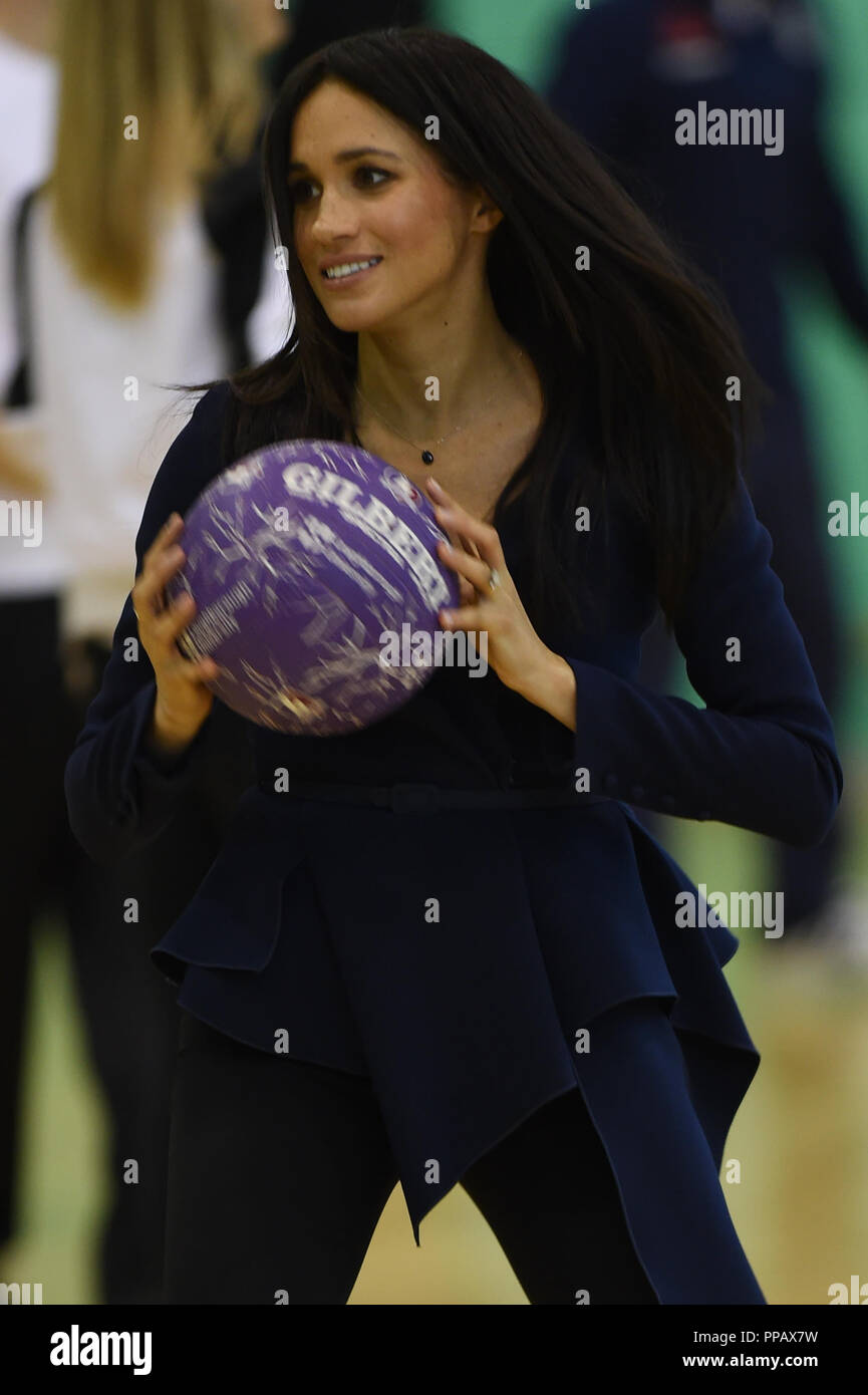 The Duchess of Sussex attends the Coach Core Awards at Loughborough ...