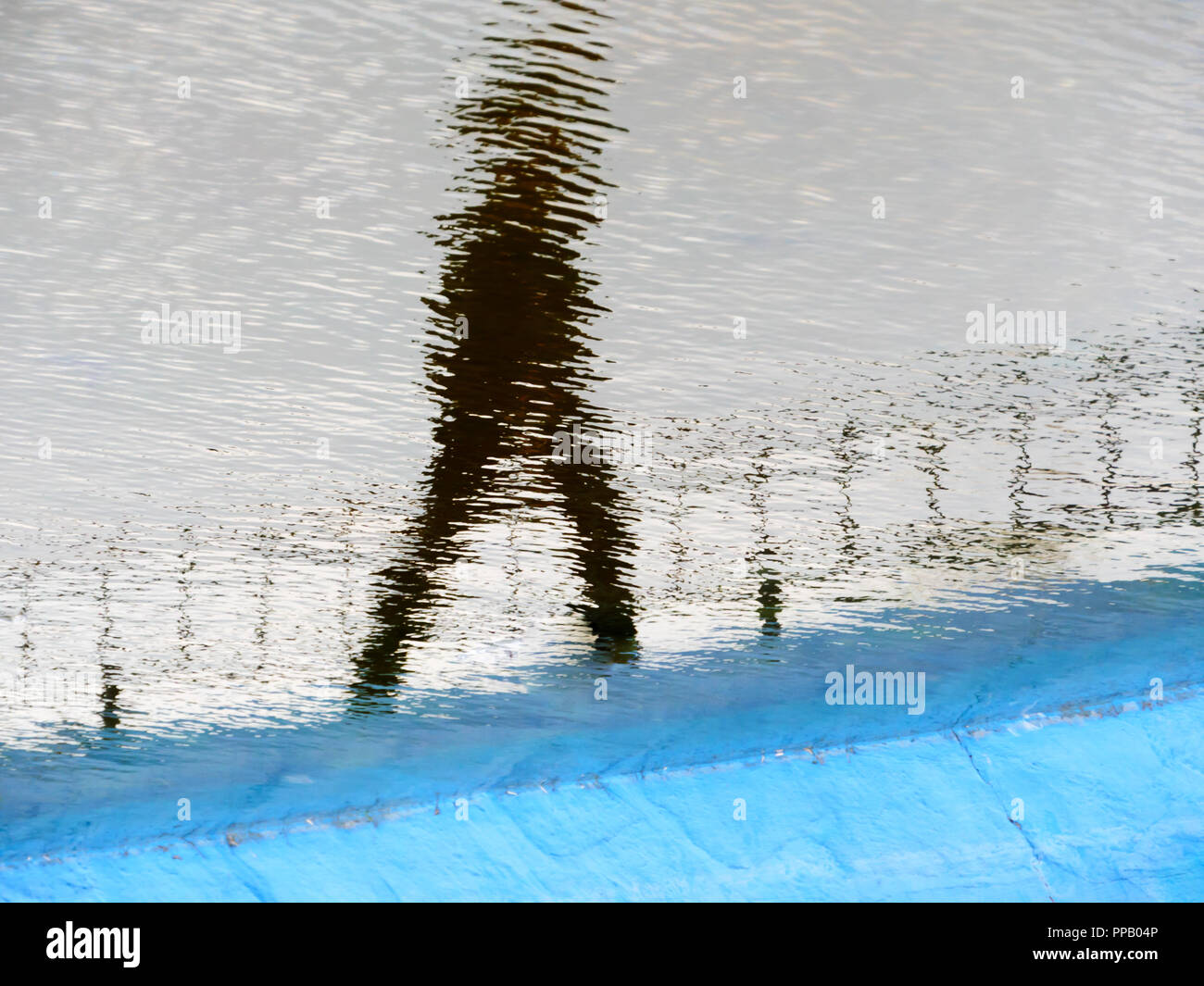 Tumblr #water #person #pool #reflection #shadow