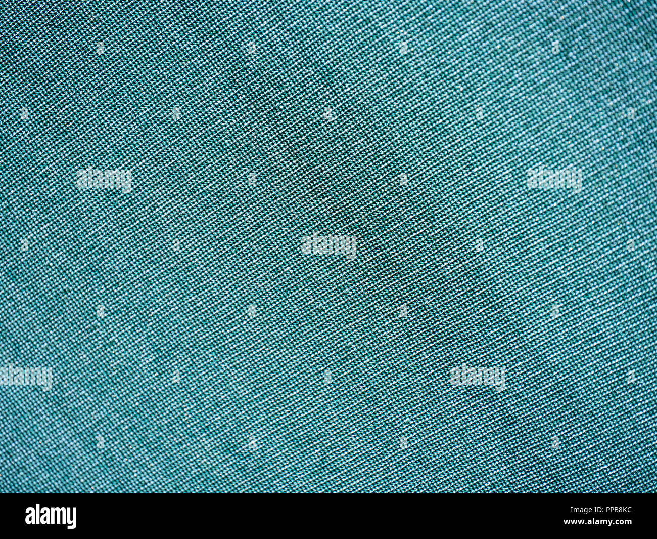 Diagonal green fabric background Stock Photo