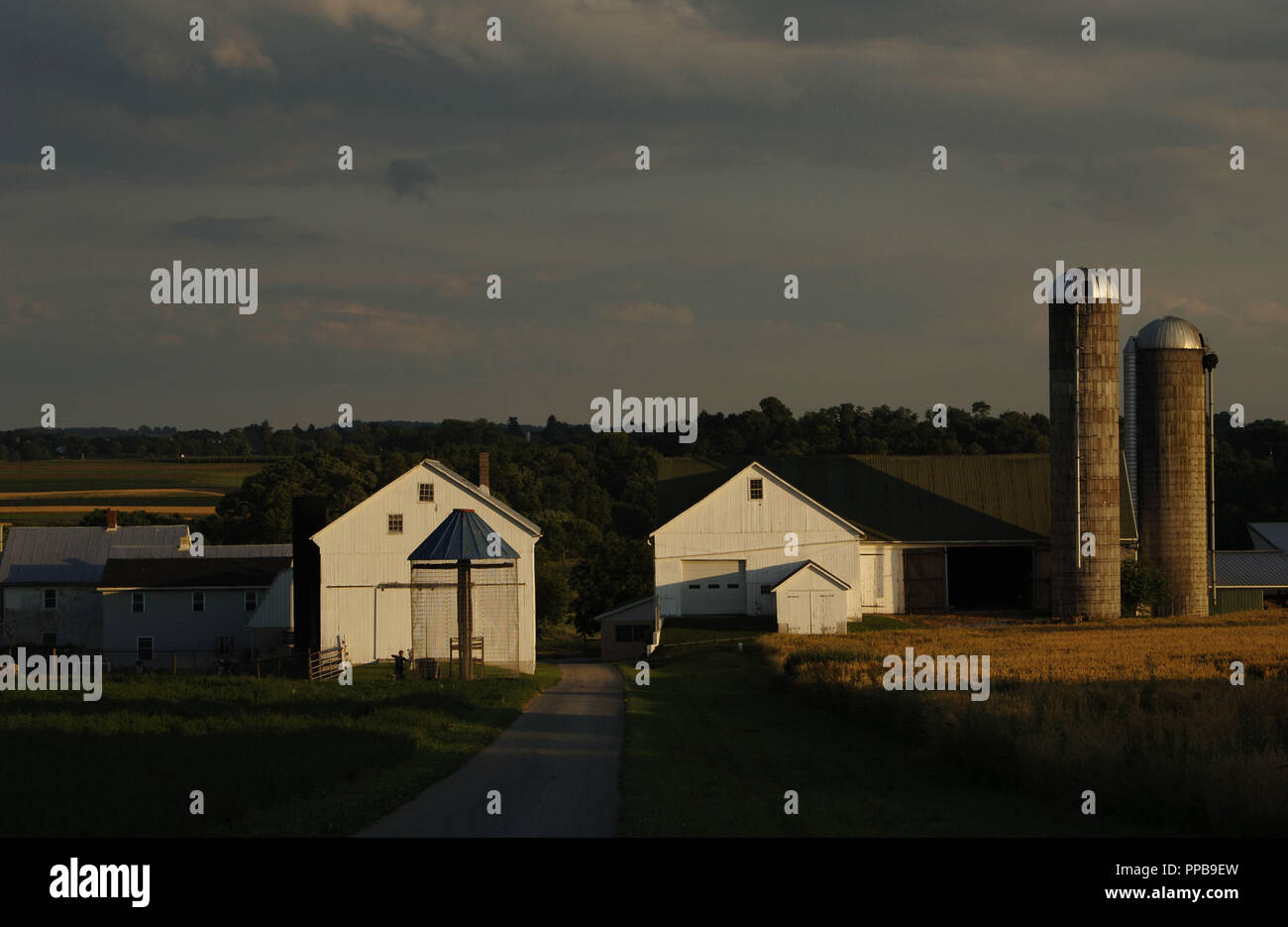 United States. Pennsylvania. Philadelphia. The Amish Village. Near Lancaster. Stock Photo