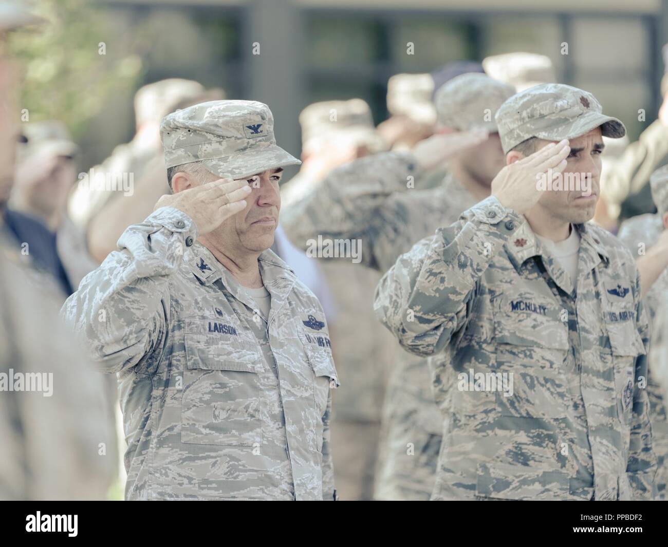 Niagara falls air reserve station honor guard hi-res stock photography ...