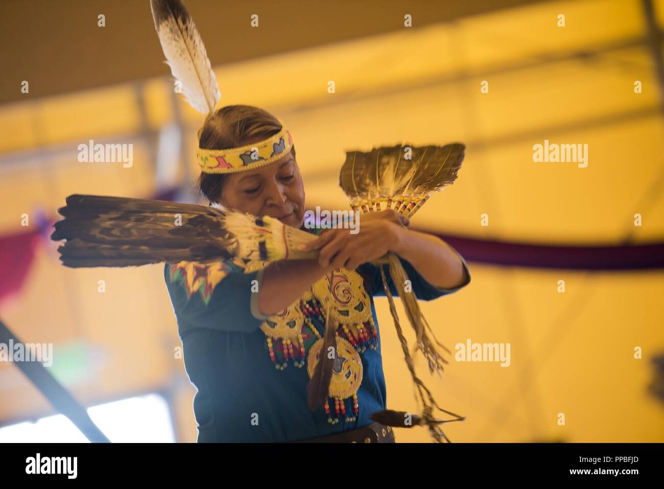 Performers demonstrate their cultural diversity during Diversity Day at Schriever Air Force Base