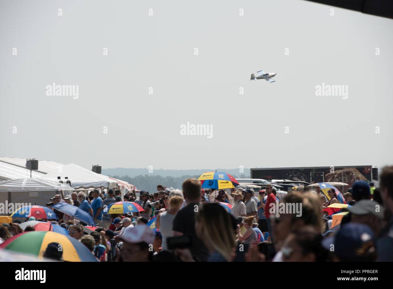 Joe Shetterly flies an RV8 during the 2018 Defenders of Freedom Air
