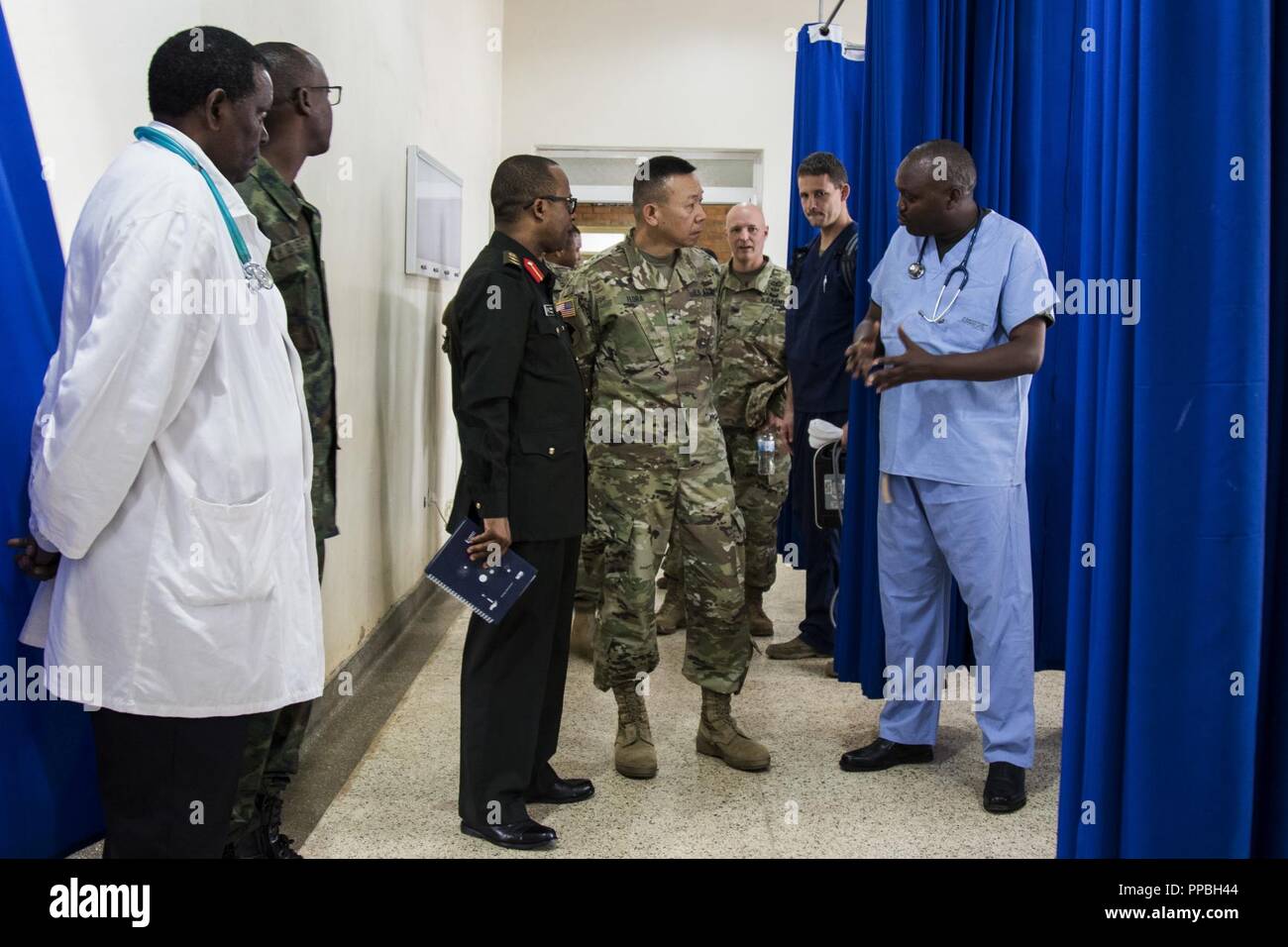 U.S. Army Brig. Gen. Lapthe Flora, deputy commanding general for U.S ...