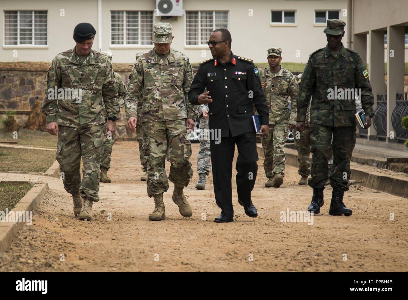 U.S. Army Brig. Gen. Lapthe Flora, deputy commanding general for U.S ...