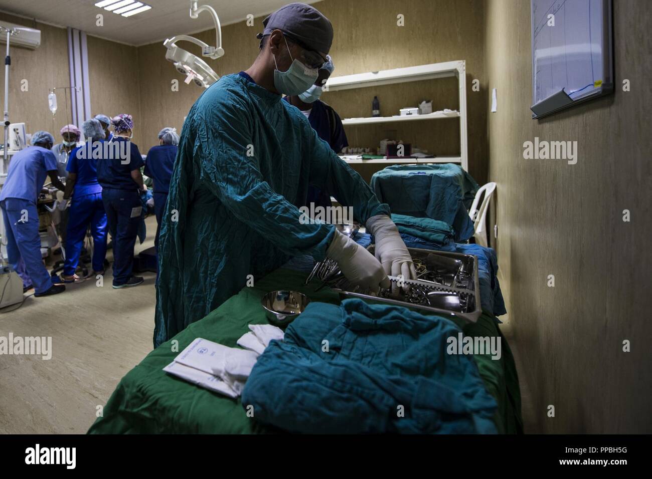 U S Army Sgt Anthony Triolo An Operating Room Specialist
