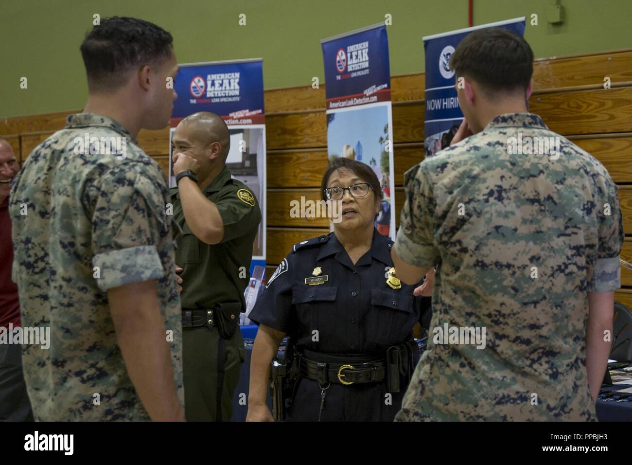Lynn Velasco, customs and border protection recruiter, U.S. 