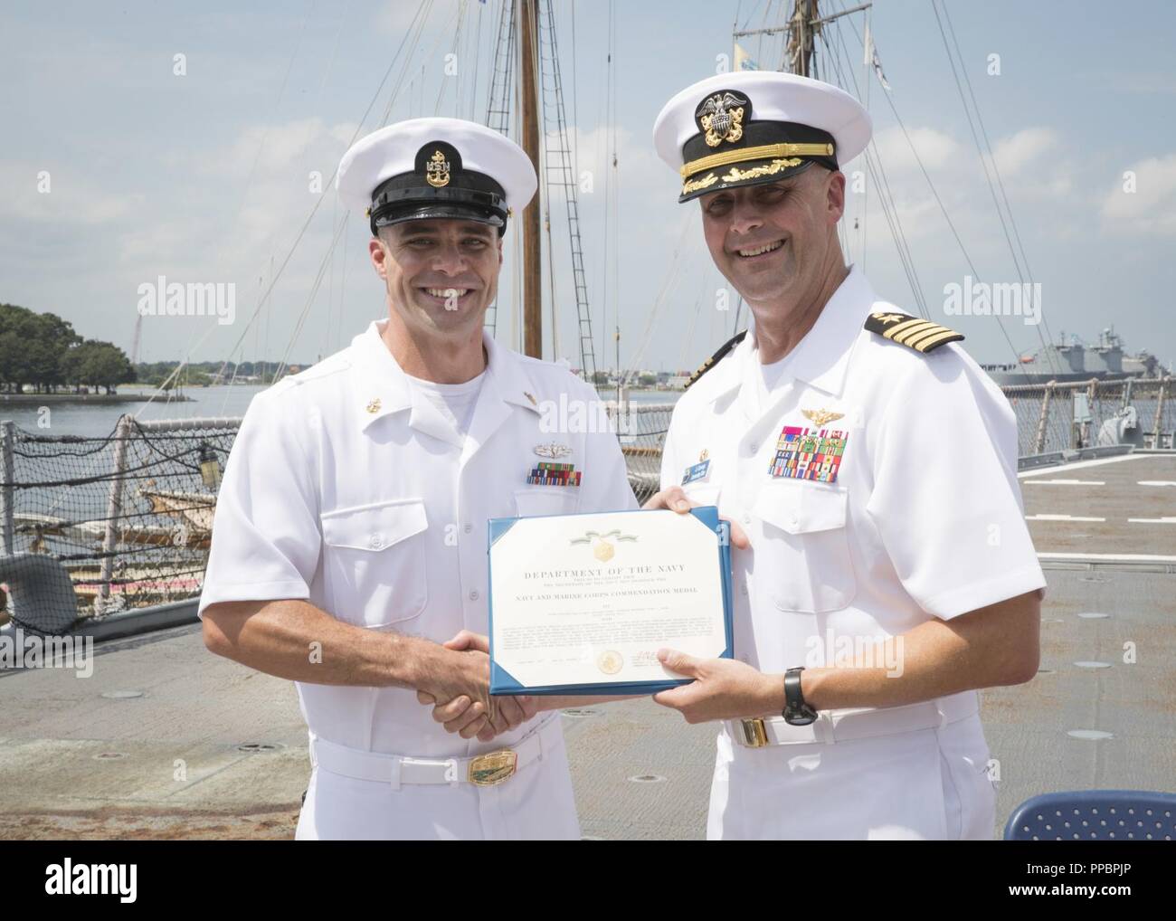 NORFOLK, Va. (Aug. 31, 2018) Chief Electrician’s Mate (Nuclear) Ryan