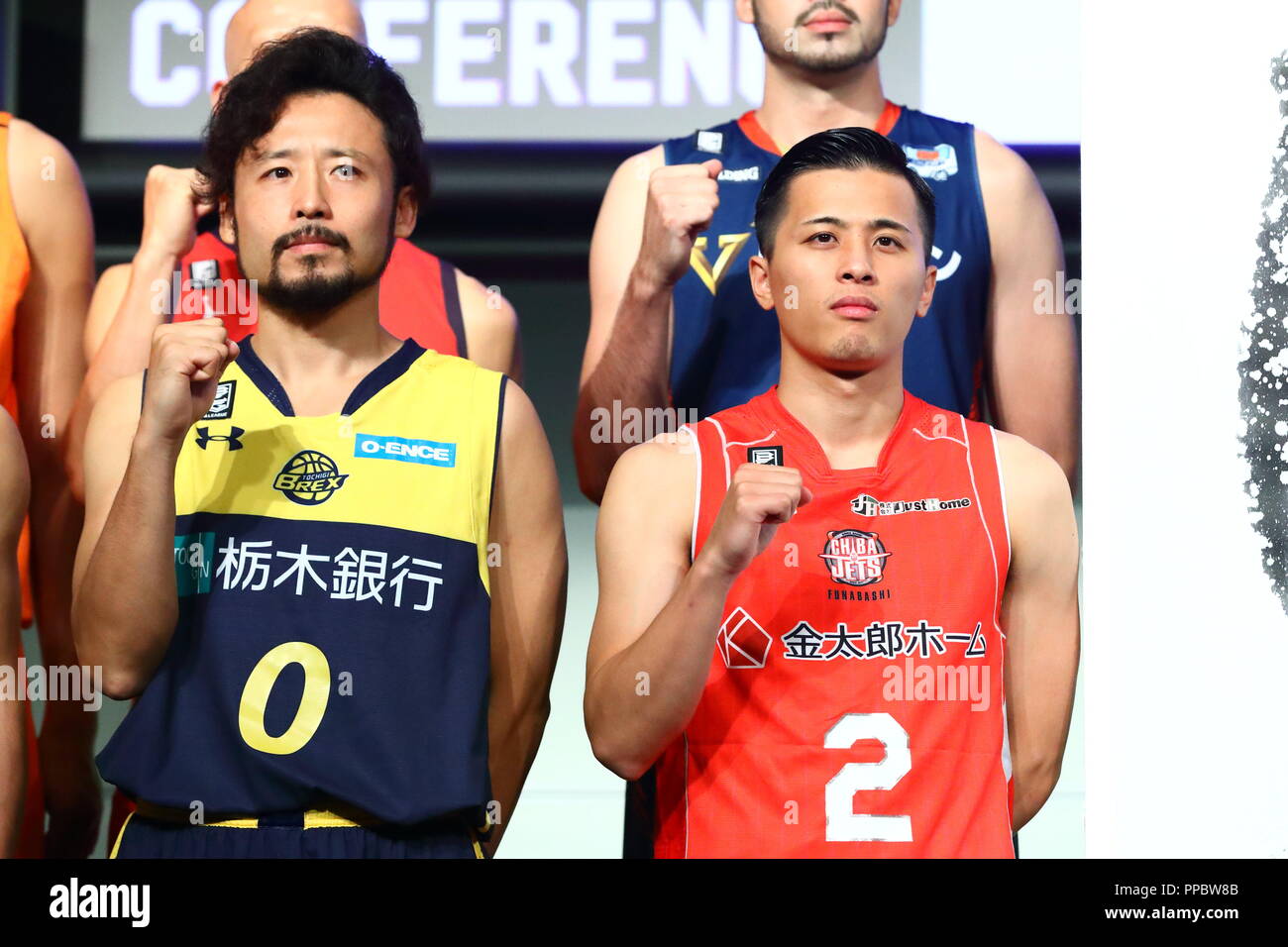 Tokyo, Japan. 24th Sep, 2018. (L-R) Yuta Tabuse (Brex), Yuki ...