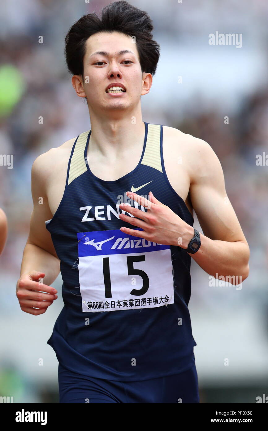 Osaka, Japan. 23rd Sep, 2018. Shunya Takayama Athletics The 66th All
