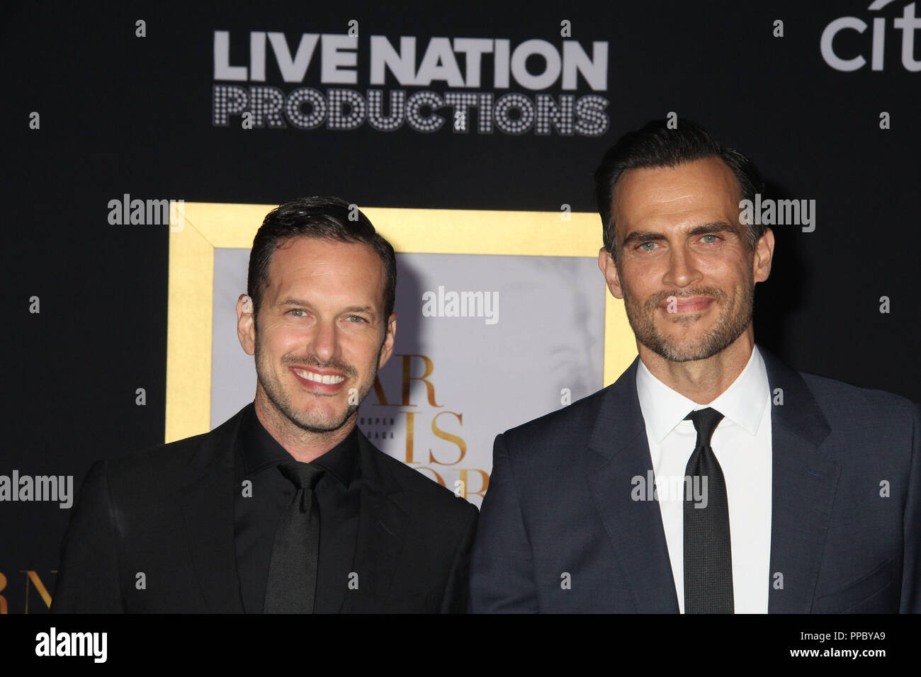 Jason Landau, Cheyenne Jackson 09/24/2018 The Los Angeles Premiere of