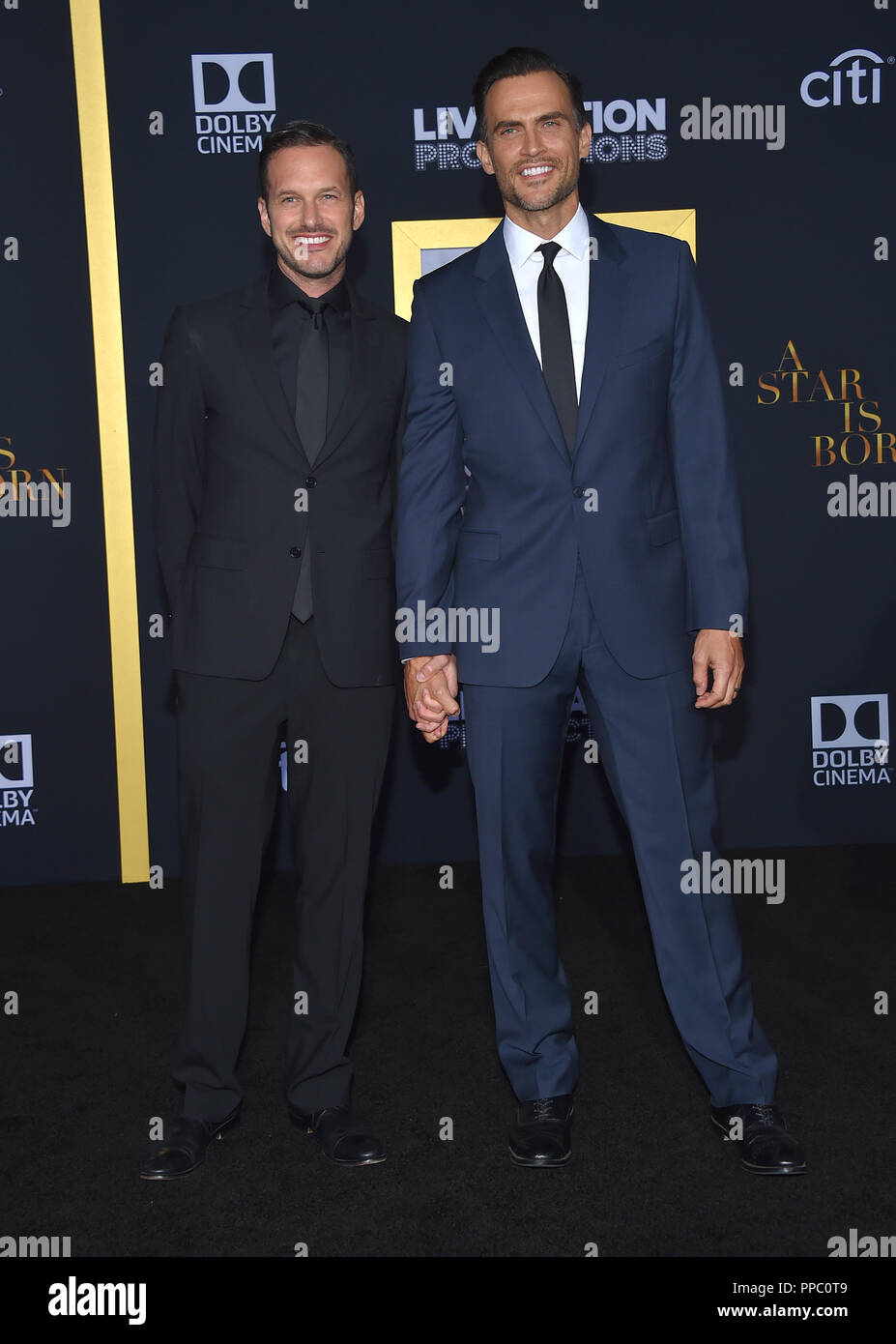 Los Angeles, California, USA. 24th Sep, 2018. Cheyenne Jackson and