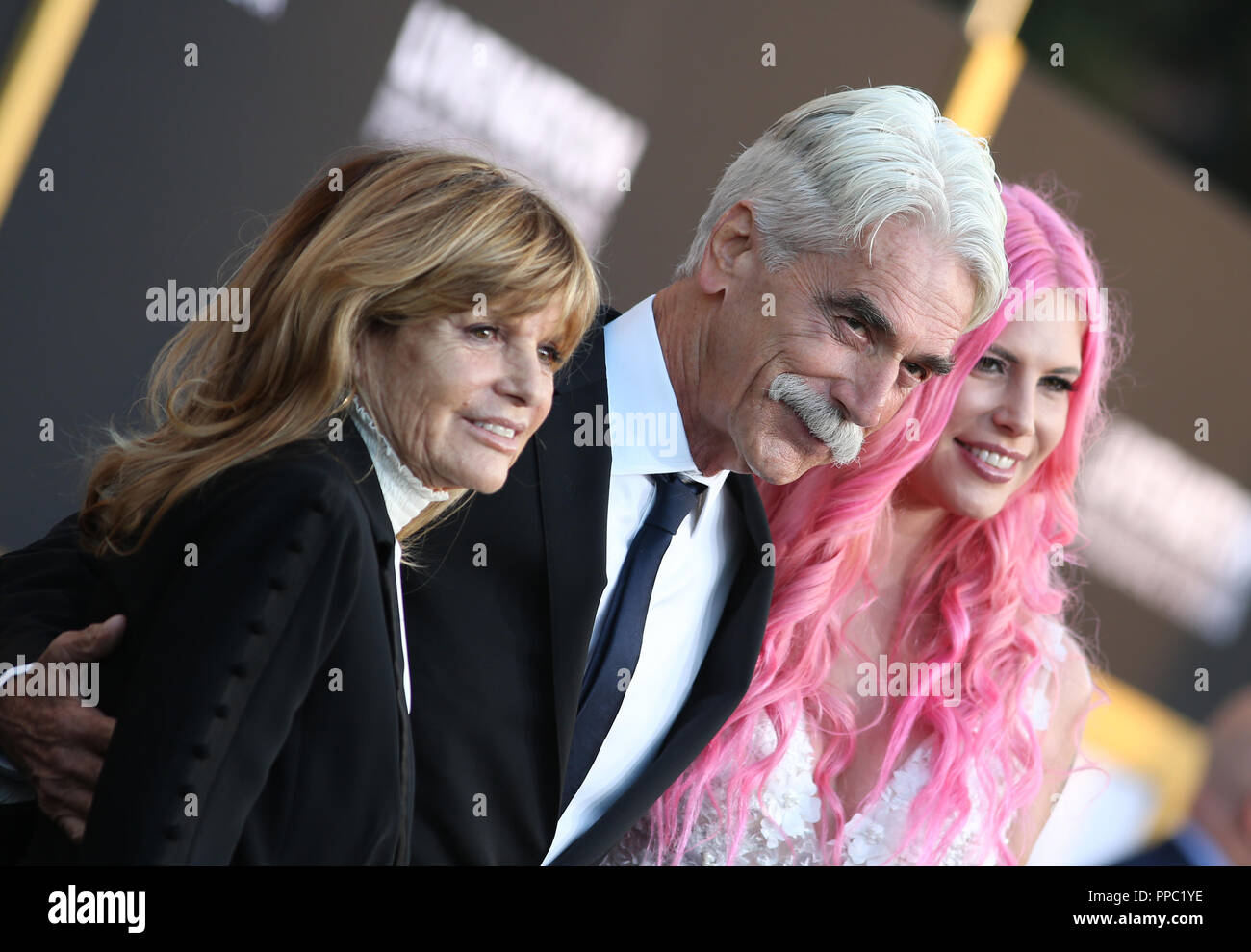 Katharine Ross and Sam Elliott with daughter Cleo Rose Elliott, at the Los ...