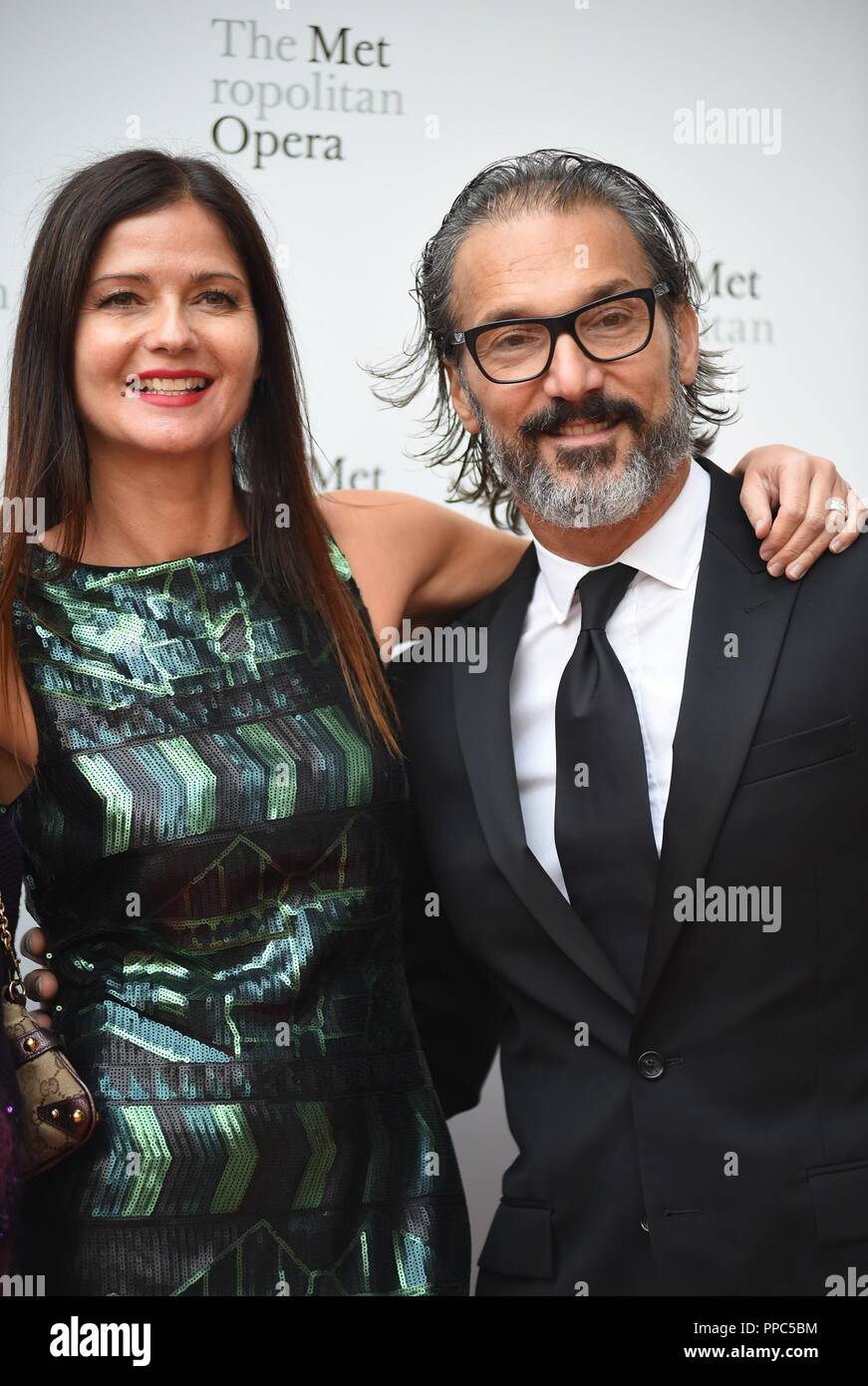 New York, NY, USA. 24th Sep, 2018. Jill Hennessy, Paolo Mastropietro at