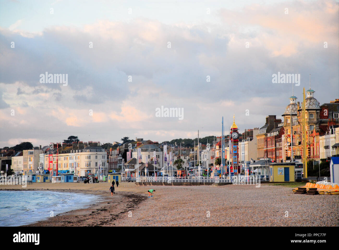 Weymouths georgian seafront hi-res stock photography and images - Alamy