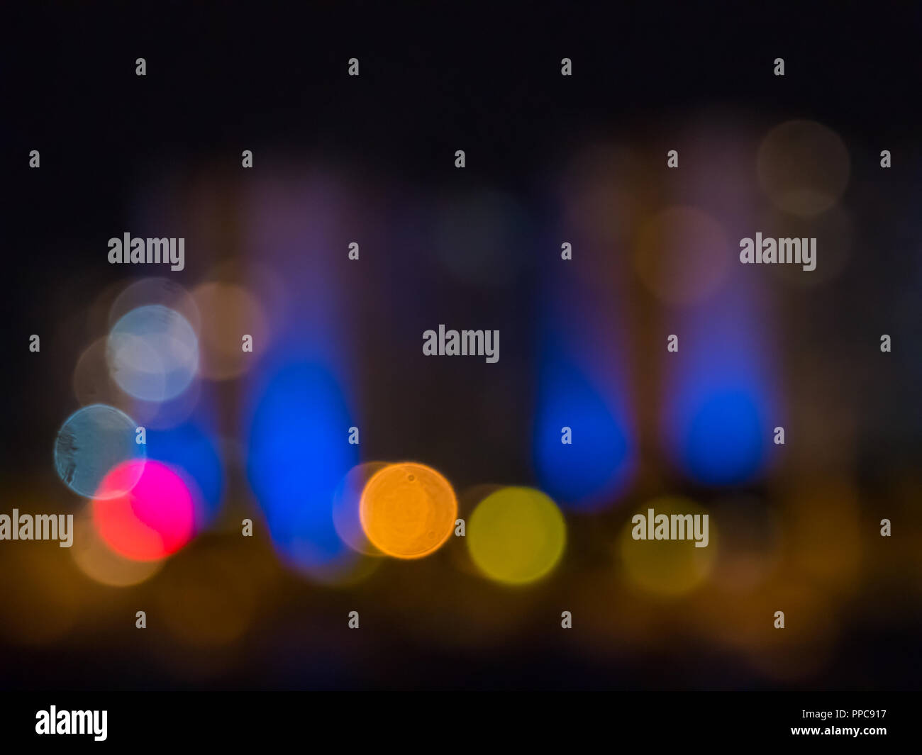 Abstract bokeh pink color lighting hi-res stock photography and images ...
