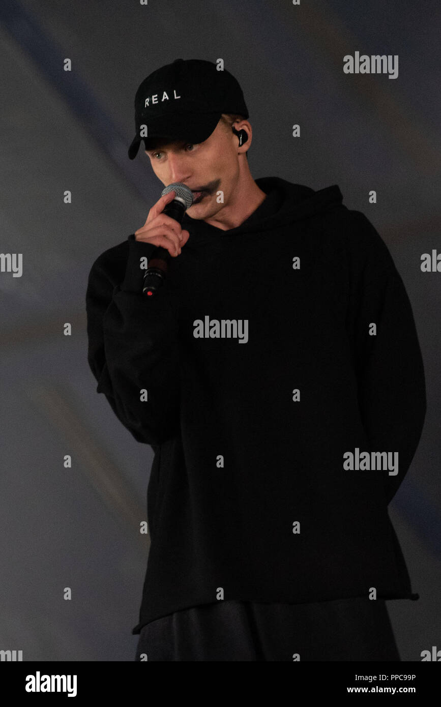Leeds Festival - Day 1 - Performances Featuring: NF Where: Leeds, United  Kingdom When: 24 Aug 2018 Credit: WENN.com Stock Photo - Alamy