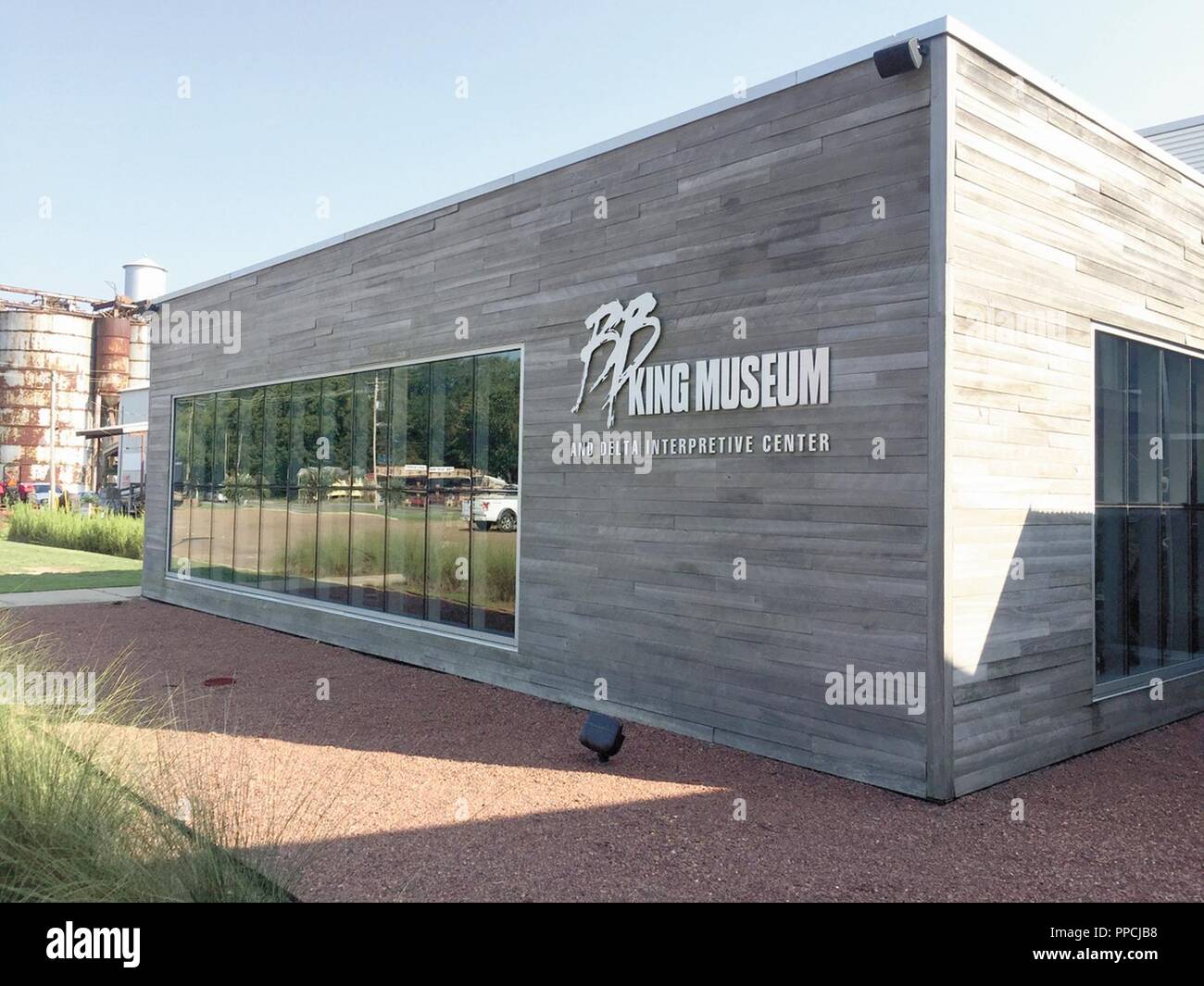 The B.B. King Museum and Delta Interpretive Center, Indianola, Miss. Stock Photo