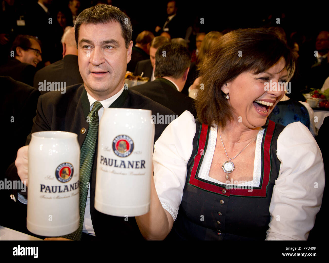 Bavarian economy minister ilse aigner hi-res stock photography and images -  Alamy
