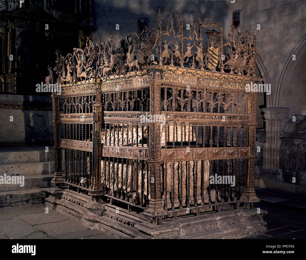 REJA DEL SEPULCRO DE DIEGO DE ANAYA SIGLO XVI. Author FRAY FRANCISCO