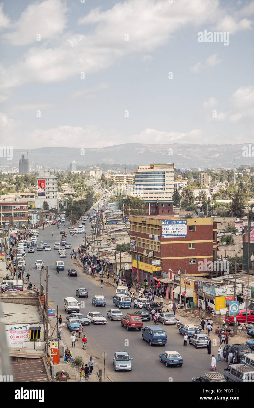 Ethiopia city street hi-res stock photography and images - Alamy