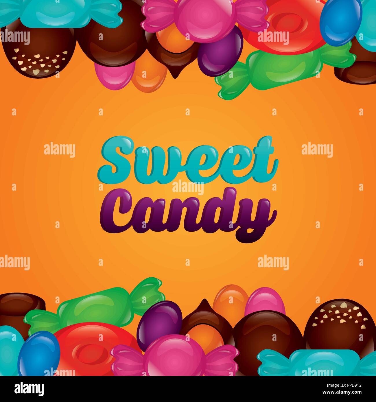 sweet candy concept Stock Vector Image & Art Alamy
