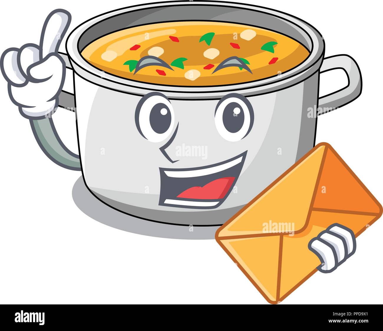 Chicken Soup Cartoon Stock Photos & Chicken Soup Cartoon Stock Images