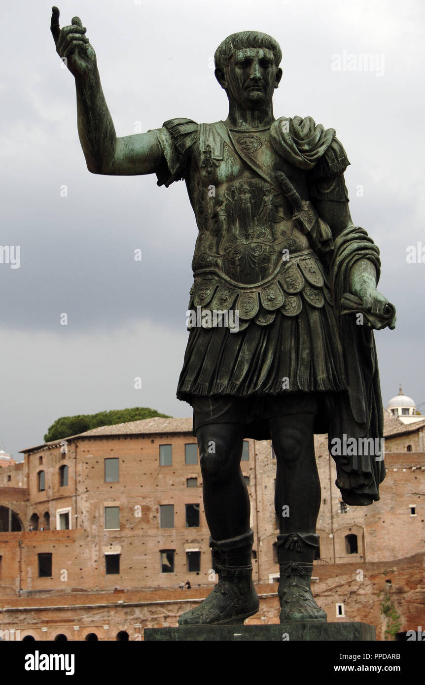 Marcus ulpius traianus hi-res stock photography and images - Alamy