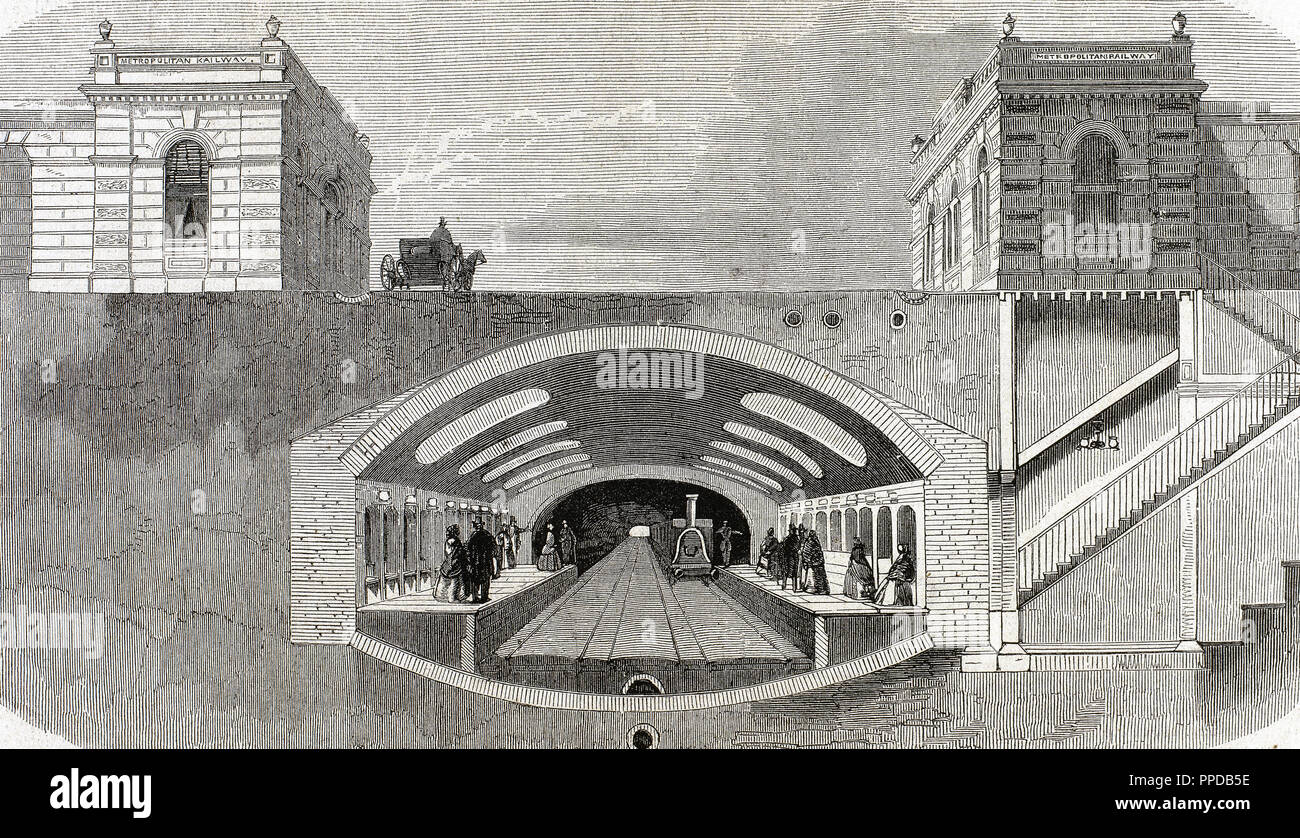 1863 london underground hires stock photography and images Alamy
